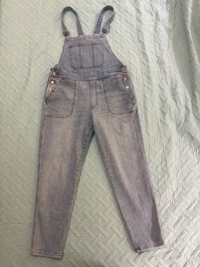 Old Navy Light Wash Denim Overalls Jumpsuit
